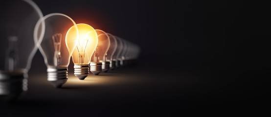 Bright light bulb
